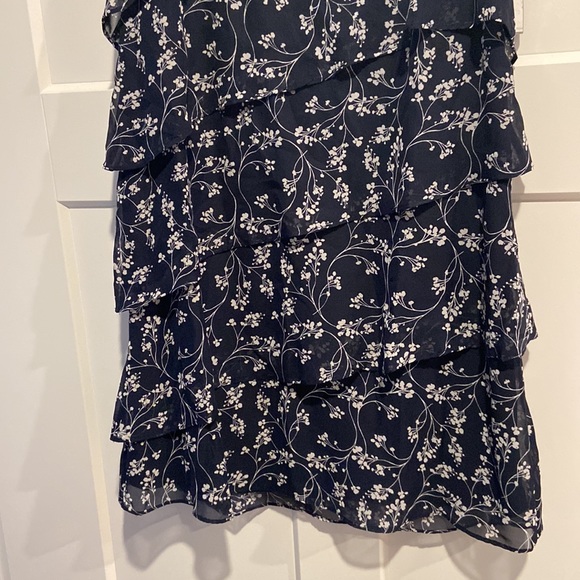 Jessica Howard Petite floral chiffon dress 12 Petite NWT - Picture 9 of 17